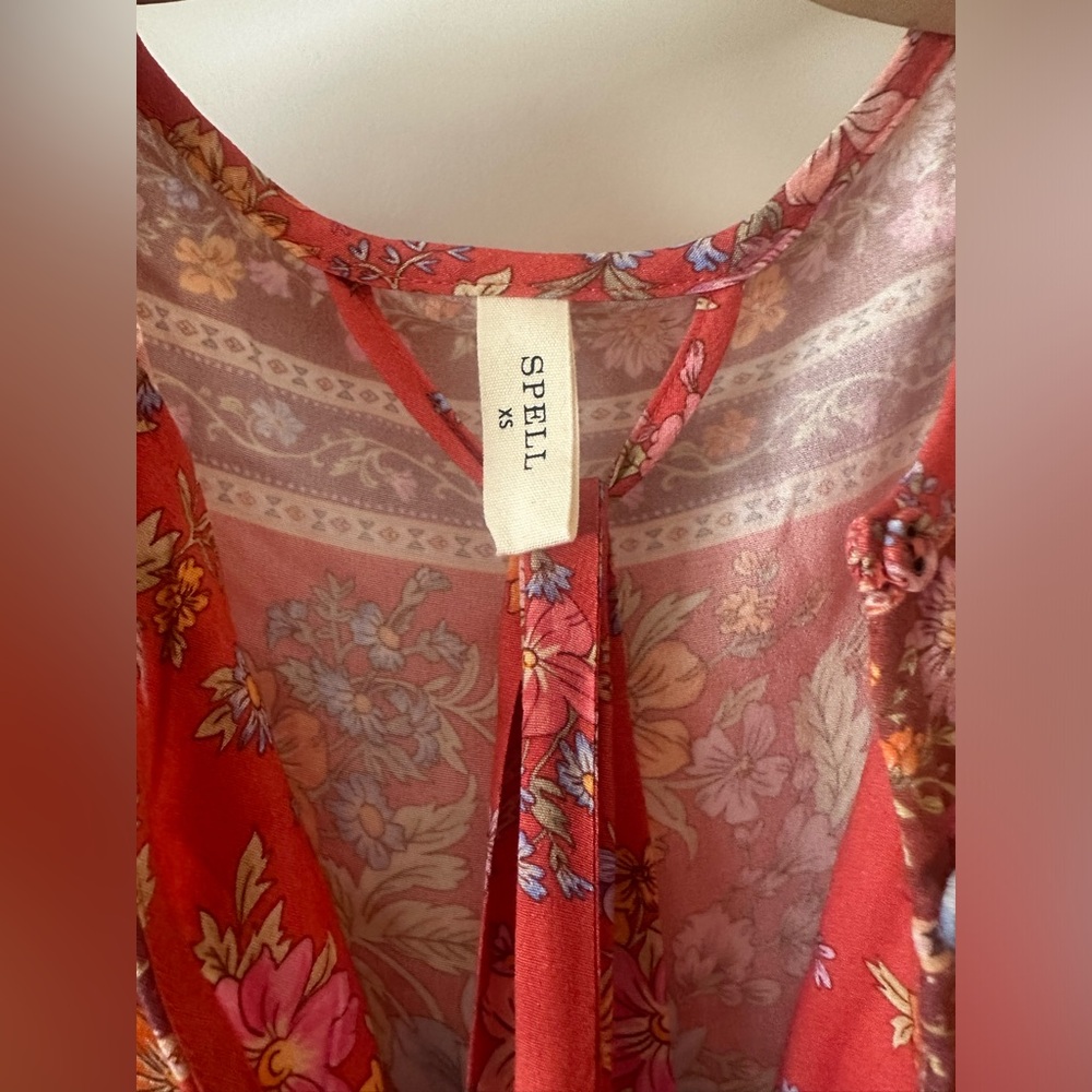 SPELL Meadowland Boho Midi Dress - Picture 5 of 7